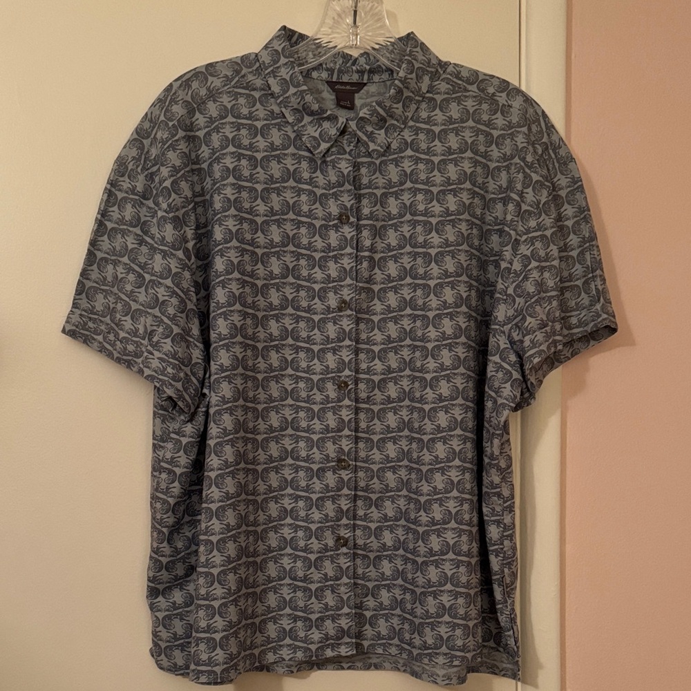 Eddie Bauer Womens Patterned Shirt
